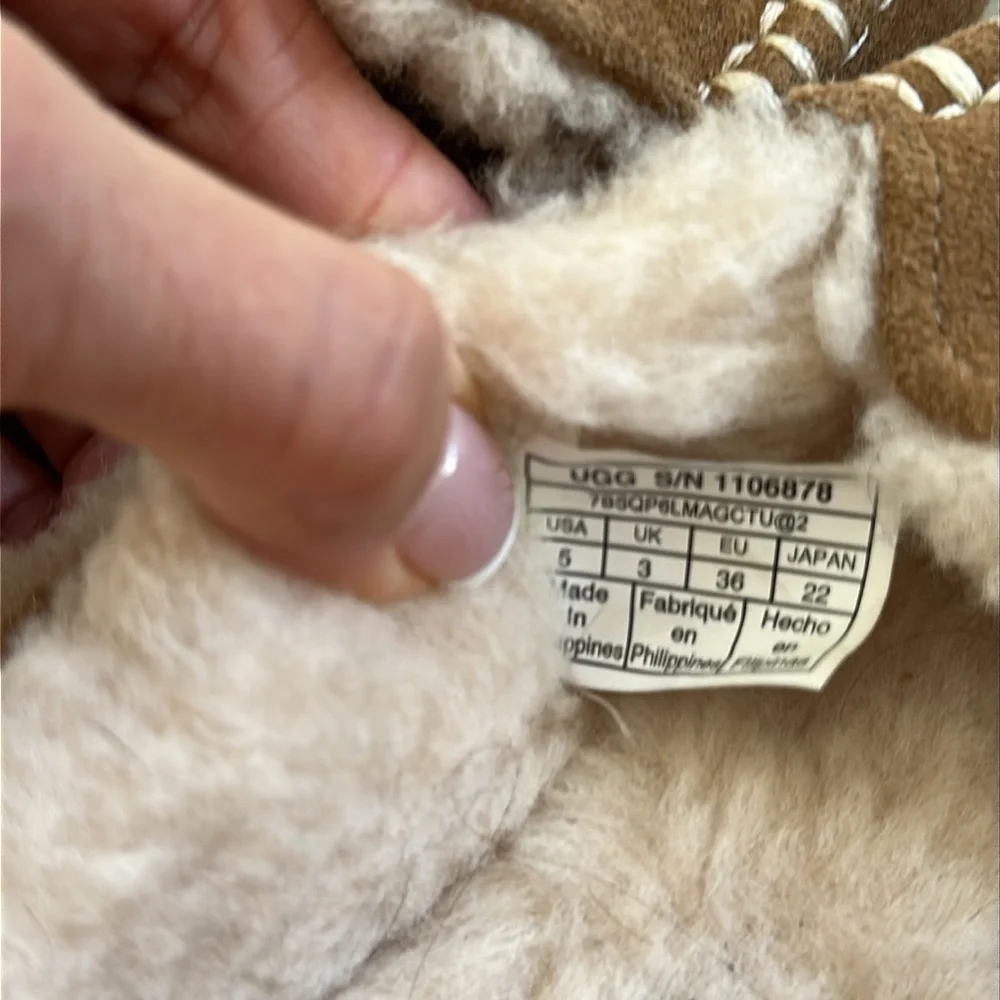 UGG Ansley Slipper Women’s  size 5 Chestnut - Picture 7 of 9